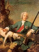 Jean Marc Nattier Peter I oil painting